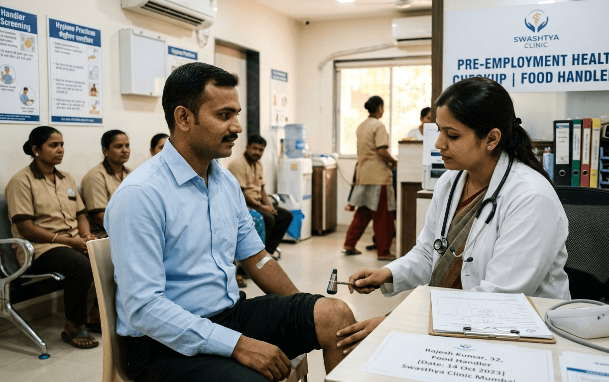 Pre-Employment Health Checkup for Food Handlers